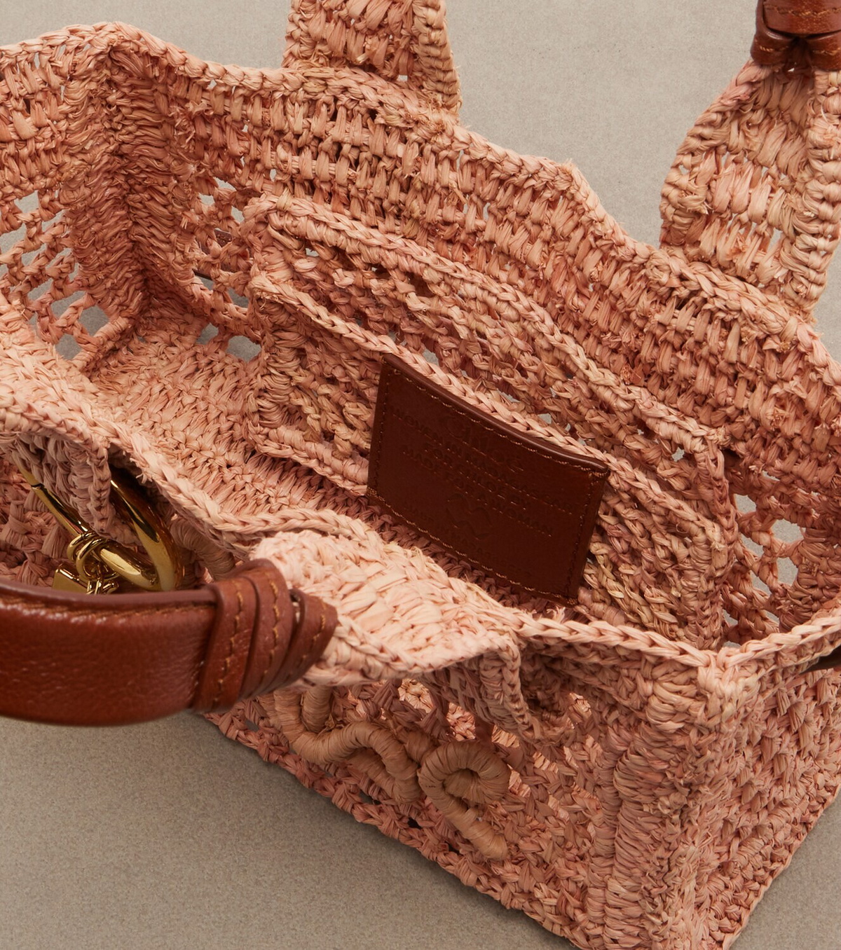 Chloé Summer Banana E/W Mini top-handle bag