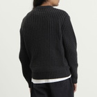 A.P.C. Men's Ron Chunky Rib Jumper in Heathered Anthracite