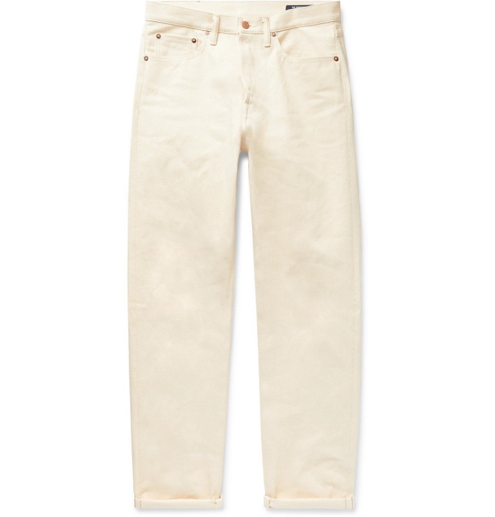 Photo: The Workers Club - Selvedge Denim Jeans - Neutrals