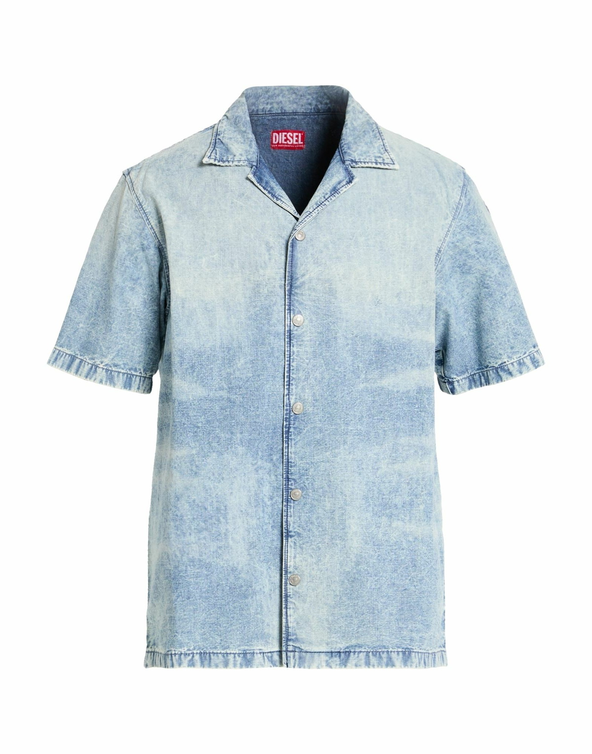 Diesel Mens Denim shirt in Blue