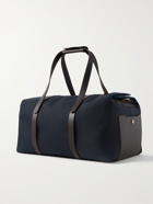 MISMO - Supply Leather-Trimmed Nylon Duffle Bag