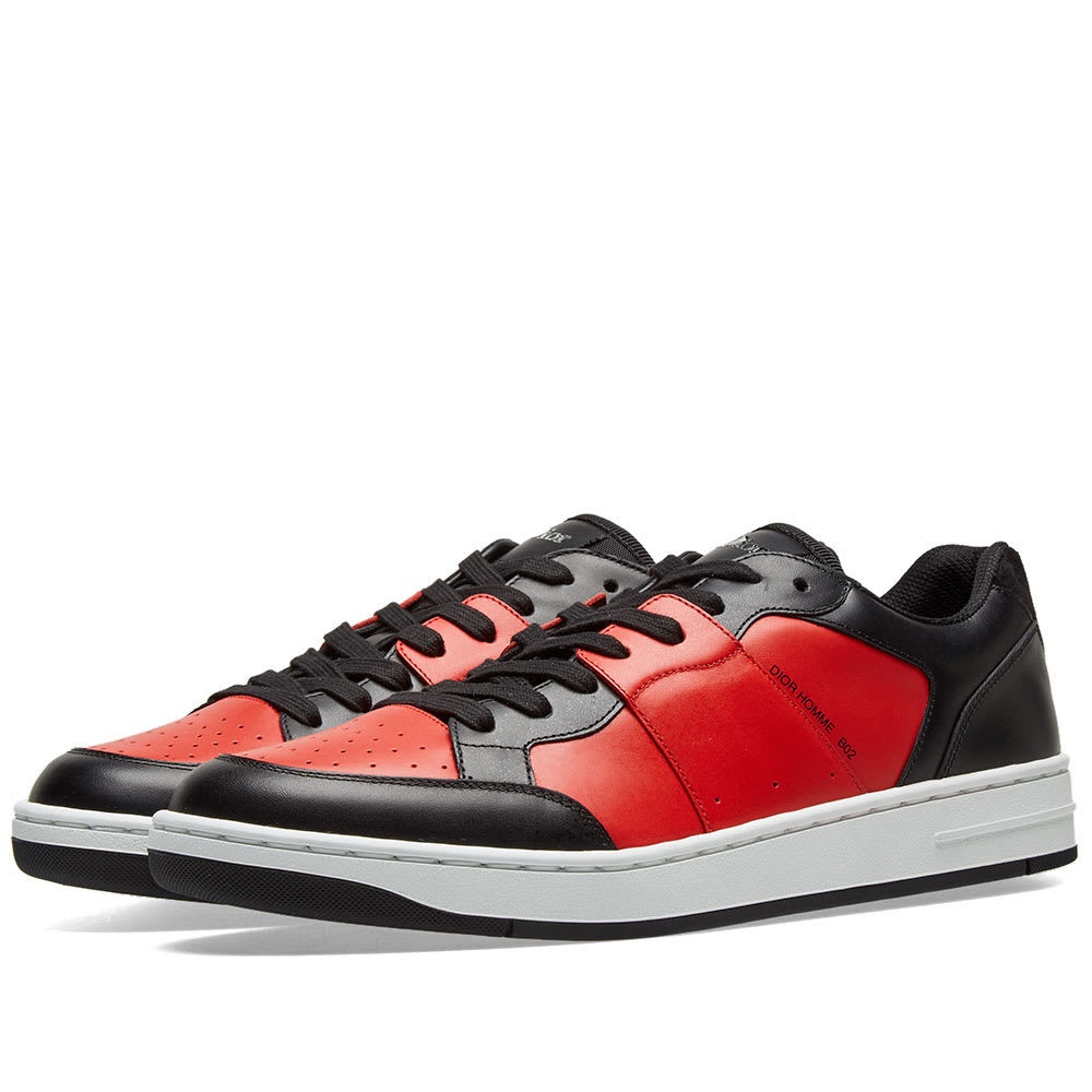 Dior Homme B22 Sneaker Black, Yellow & Red Dior Homme