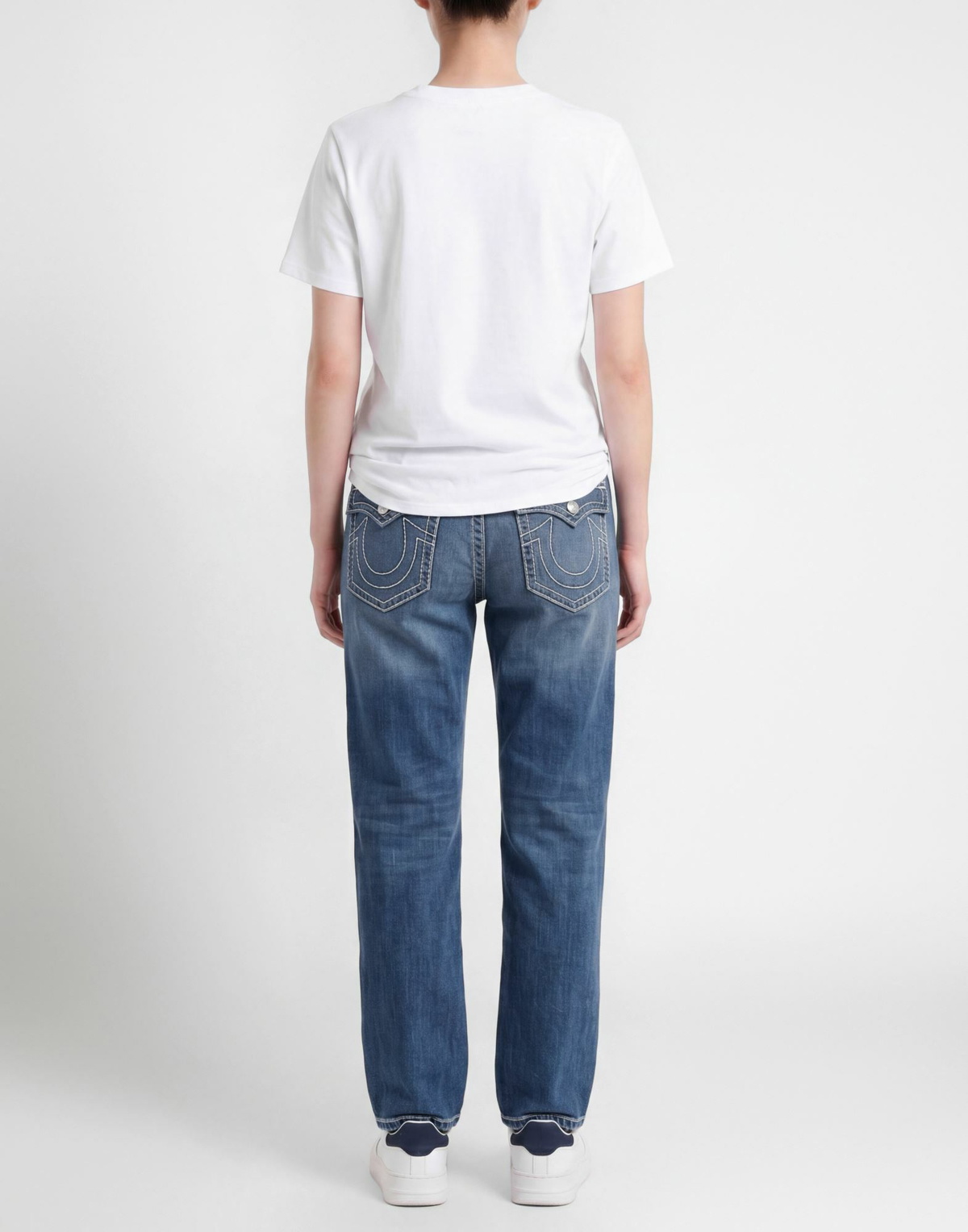 True Religion Womens T-shirt in White