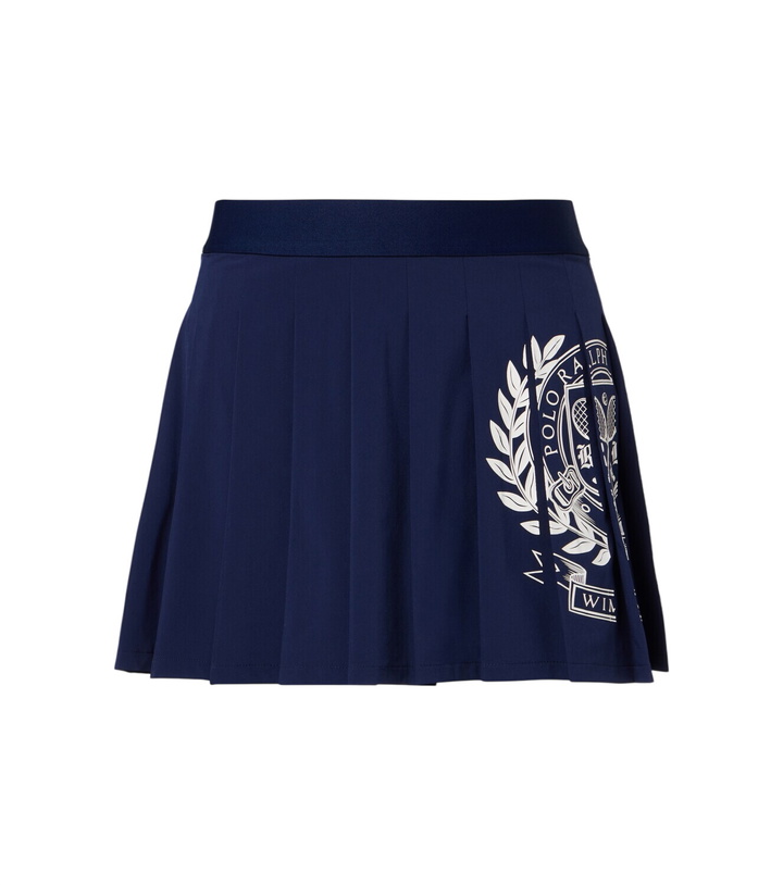 Photo: Polo Ralph Lauren x Wimbledon logo pleated tennis skirt