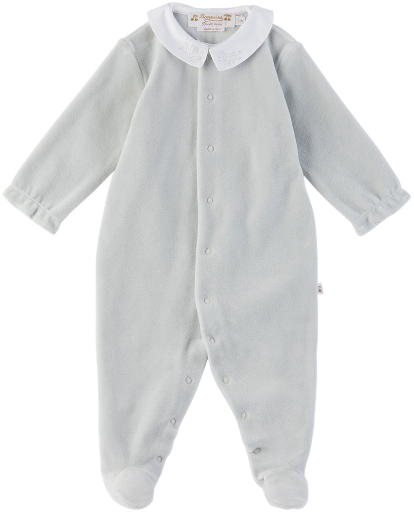 Bonpoint Baby Blue Prestige Prince Three-Piece Set Bonpoint