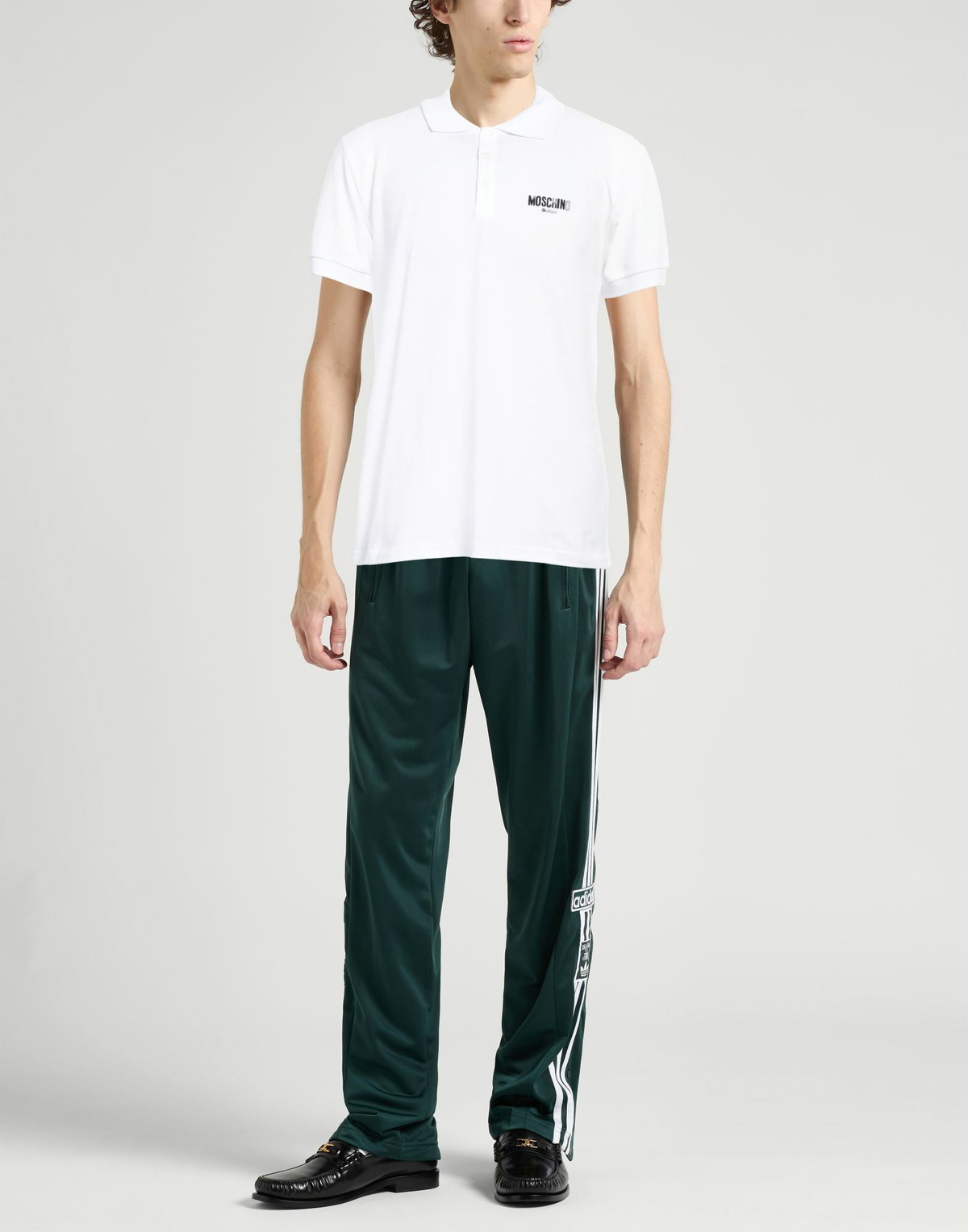 Moschino Mens Polo shirt in White