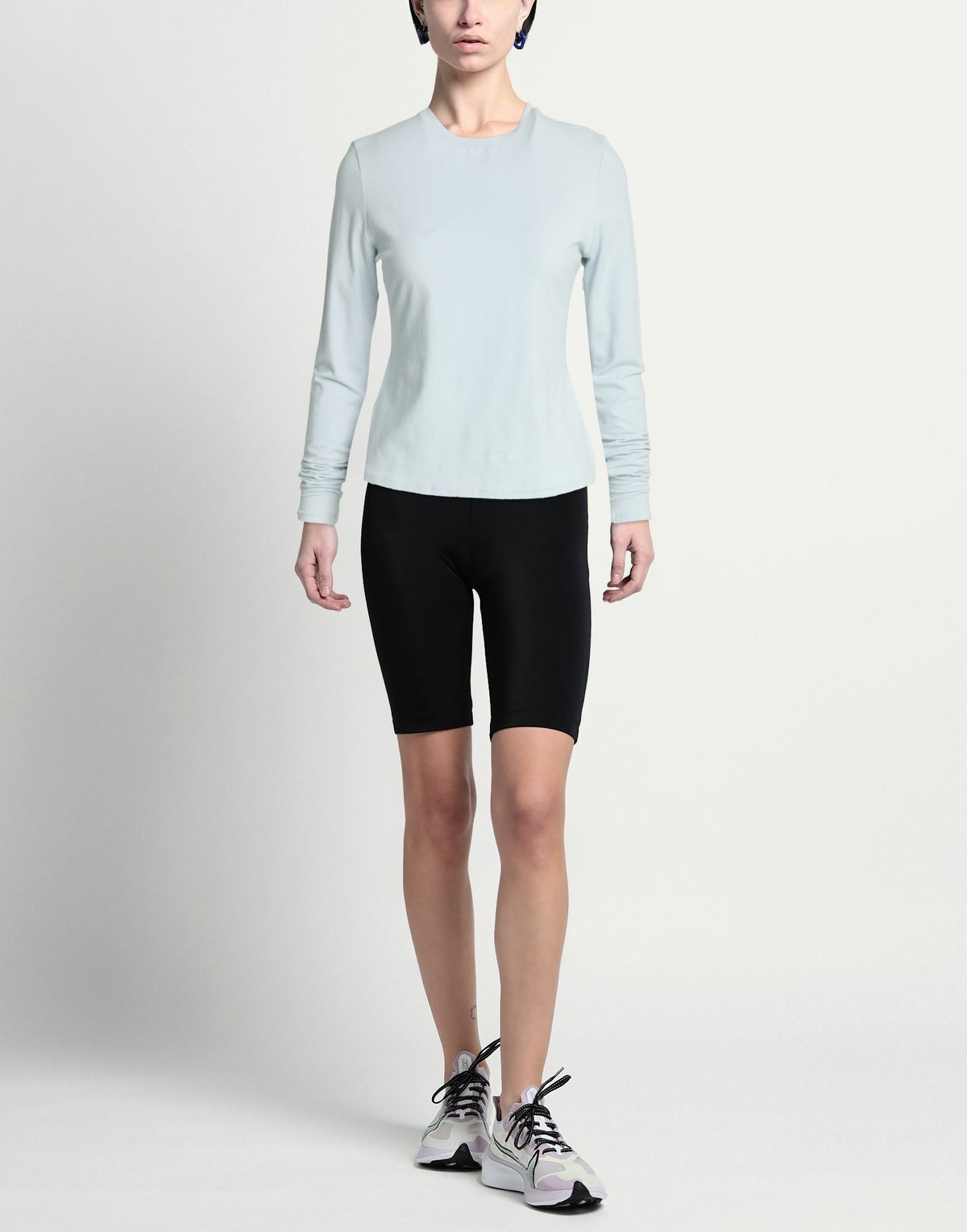 Skims Womens T-shirt Sky in Blue
