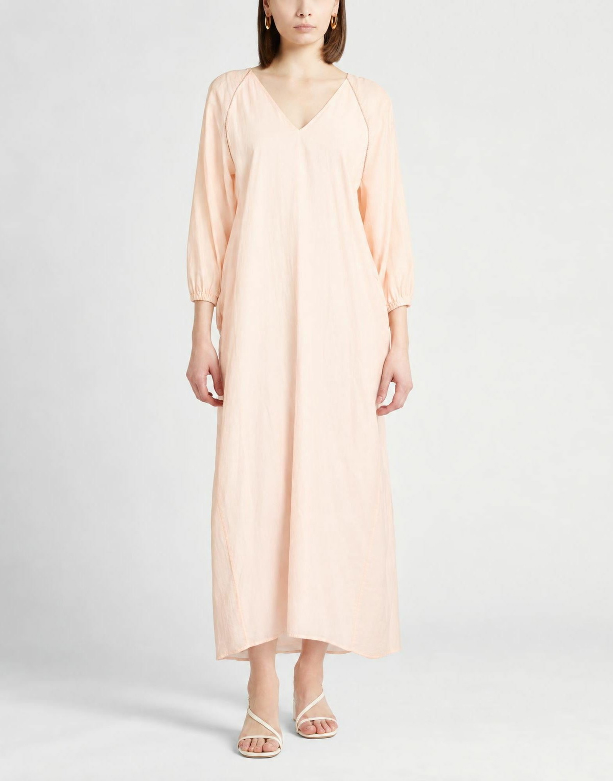 Peserico Womens Maxi dress Apricot