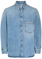 Givenchy Denim Overshirt Jacket Light Blue