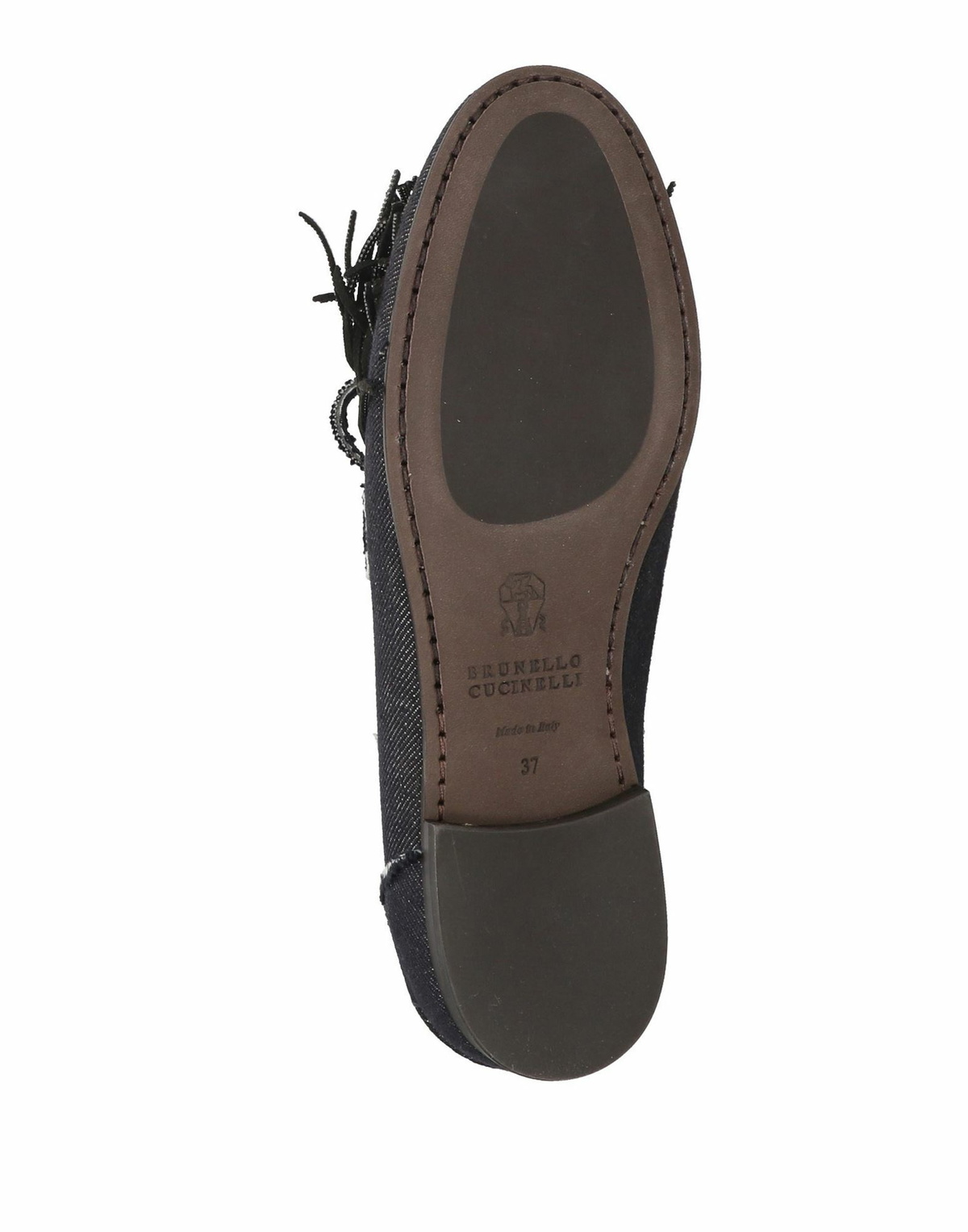 Brunello Cucinelli Womens Loafers in Navy