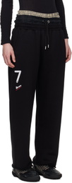 Prototypes Black '07' Cropped Sweatpants