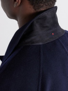 Kiton - Cashmere Coat - Blue