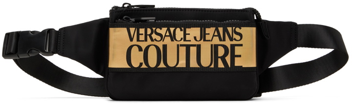 Photo: Versace Jeans Couture Black Zip Pouch