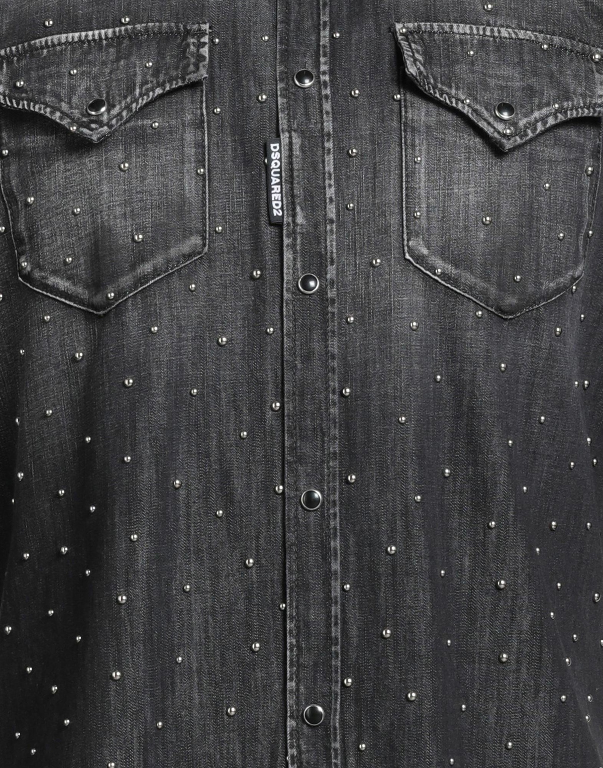 Dsquared2 Mens Denim shirt in Black