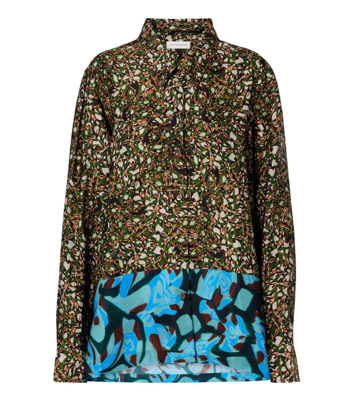 Photo: Dries Van Noten Printed shirt