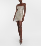 Giuseppe di Morabito Embellished bustier minidress