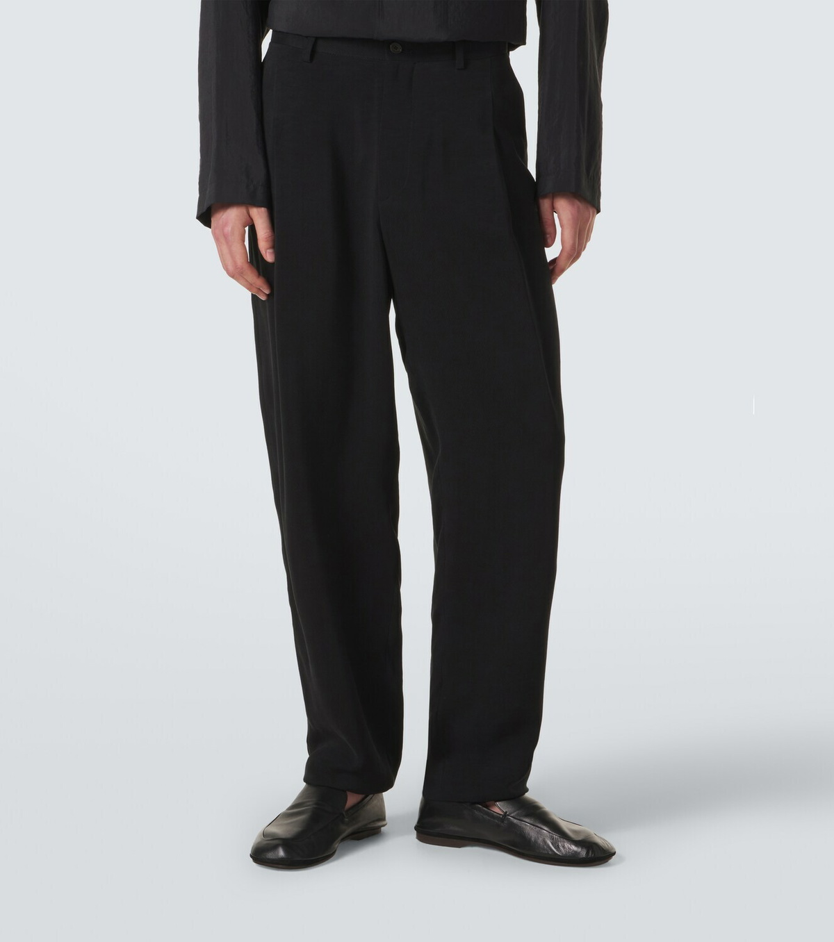 Giorgio Armani Pleated tapered pants