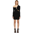 Unravel Black Triangle Turtleneck Dress