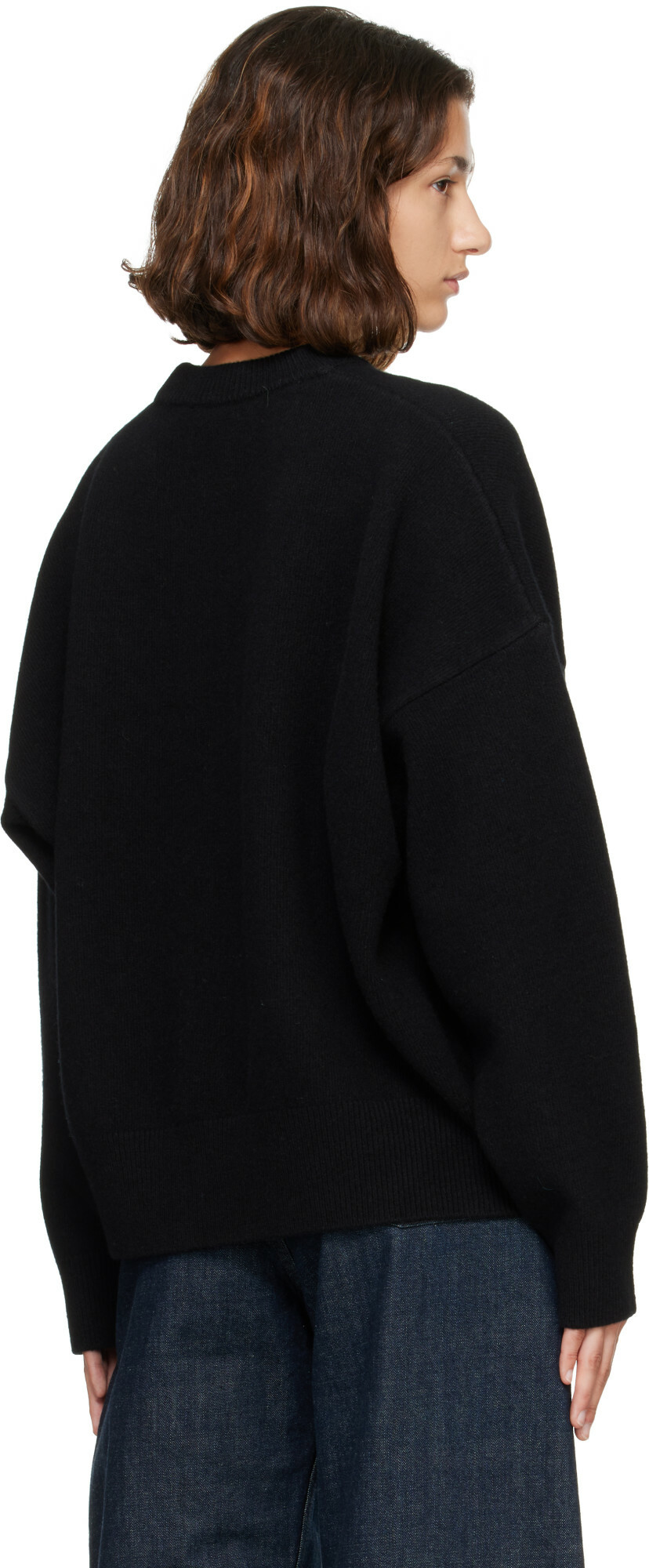 Róhe Gray Classic Crewneck Sweater
