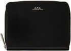 A.P.C. Black Emmanuel Compact Wallet