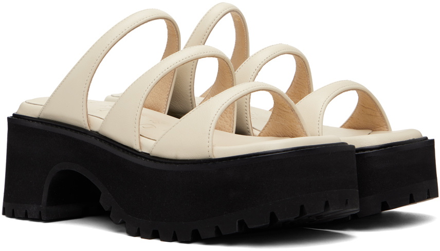 Marge Sherwood Off-White Platform Sandals
