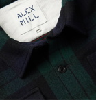 Alex Mill - Checked Wool-Blend Chore Jacket - Black
