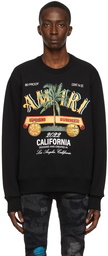 AMIRI Black Cotton Sweatshirt