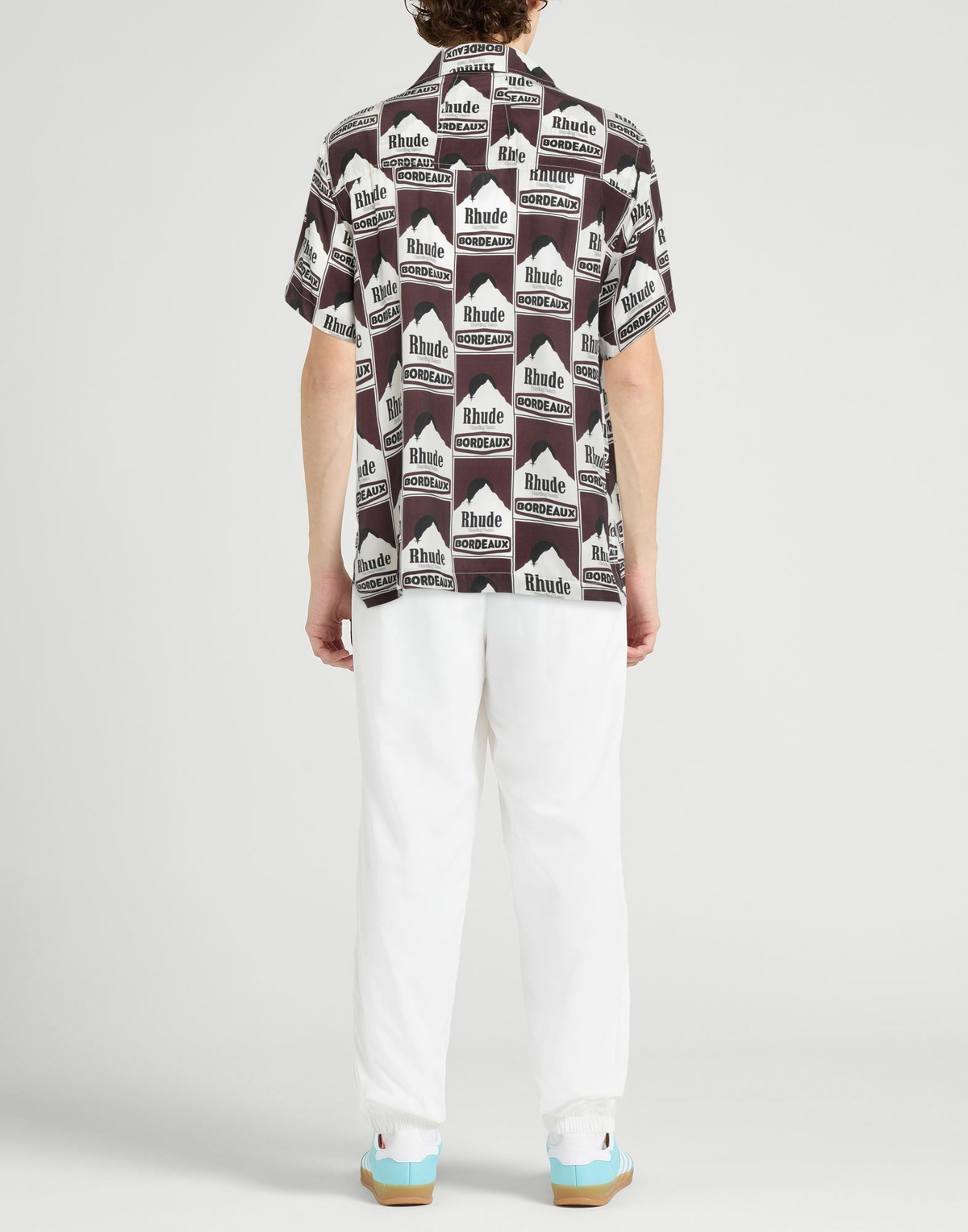 Rhude Mens Shirt Chocolate in Brown