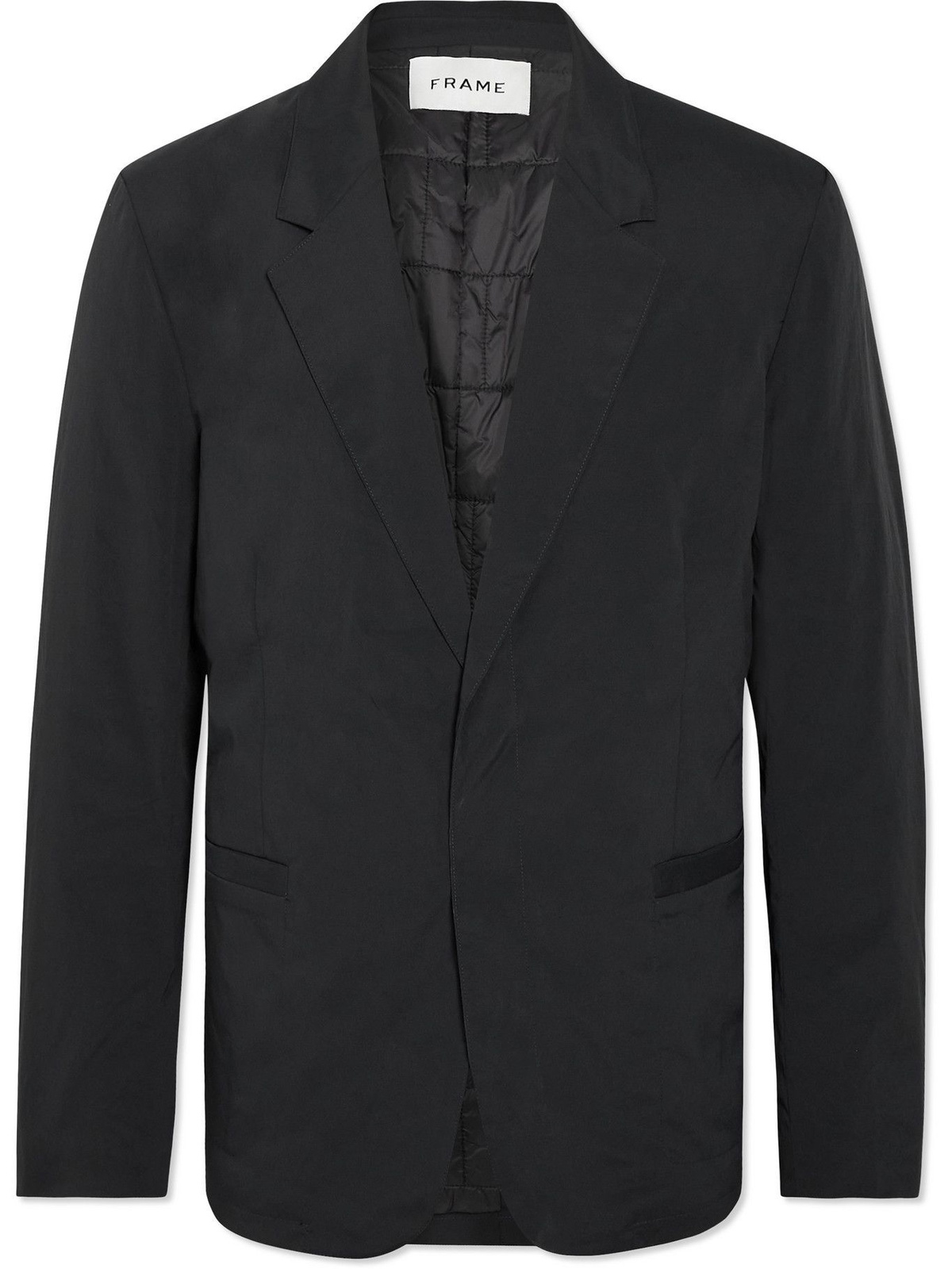 Frame - Padded Shell Blazer - Black Frame Denim