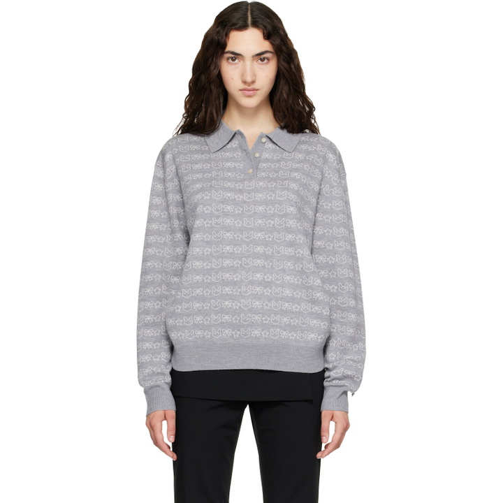 Photo: Sandy Liang Gray Woods Polo