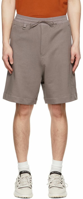 Photo: Y-3 Taupe Classic DWR Utility Shorts