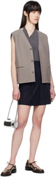 A.P.C. Navy Orlane Shorts