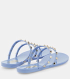 Valentino Garavani Rockstud PVC thong sandals