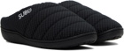 and wander Black SUBU Edition Permanent Slippers