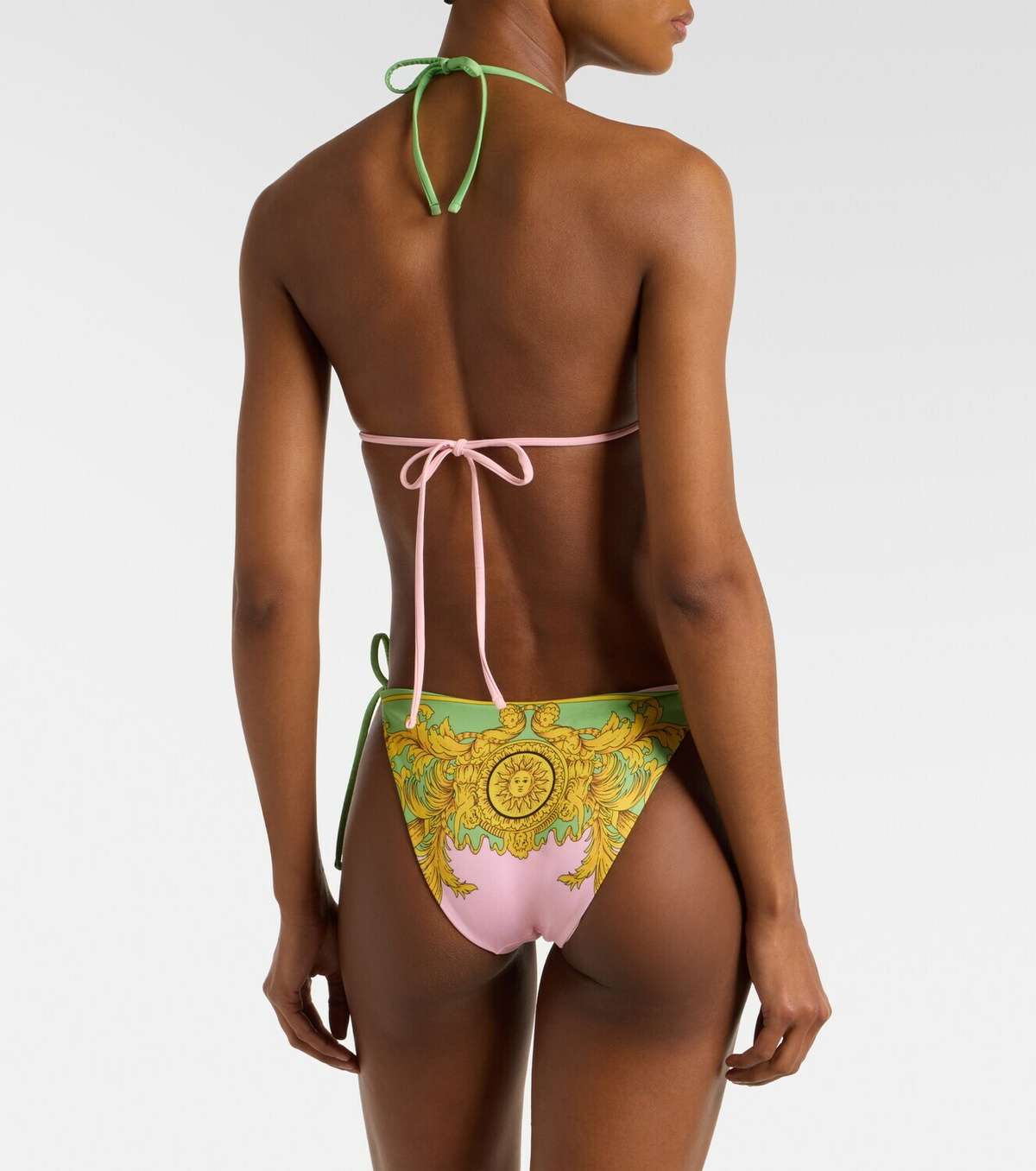 Versace Printed bikini bottoms