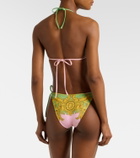 Versace Printed bikini bottoms