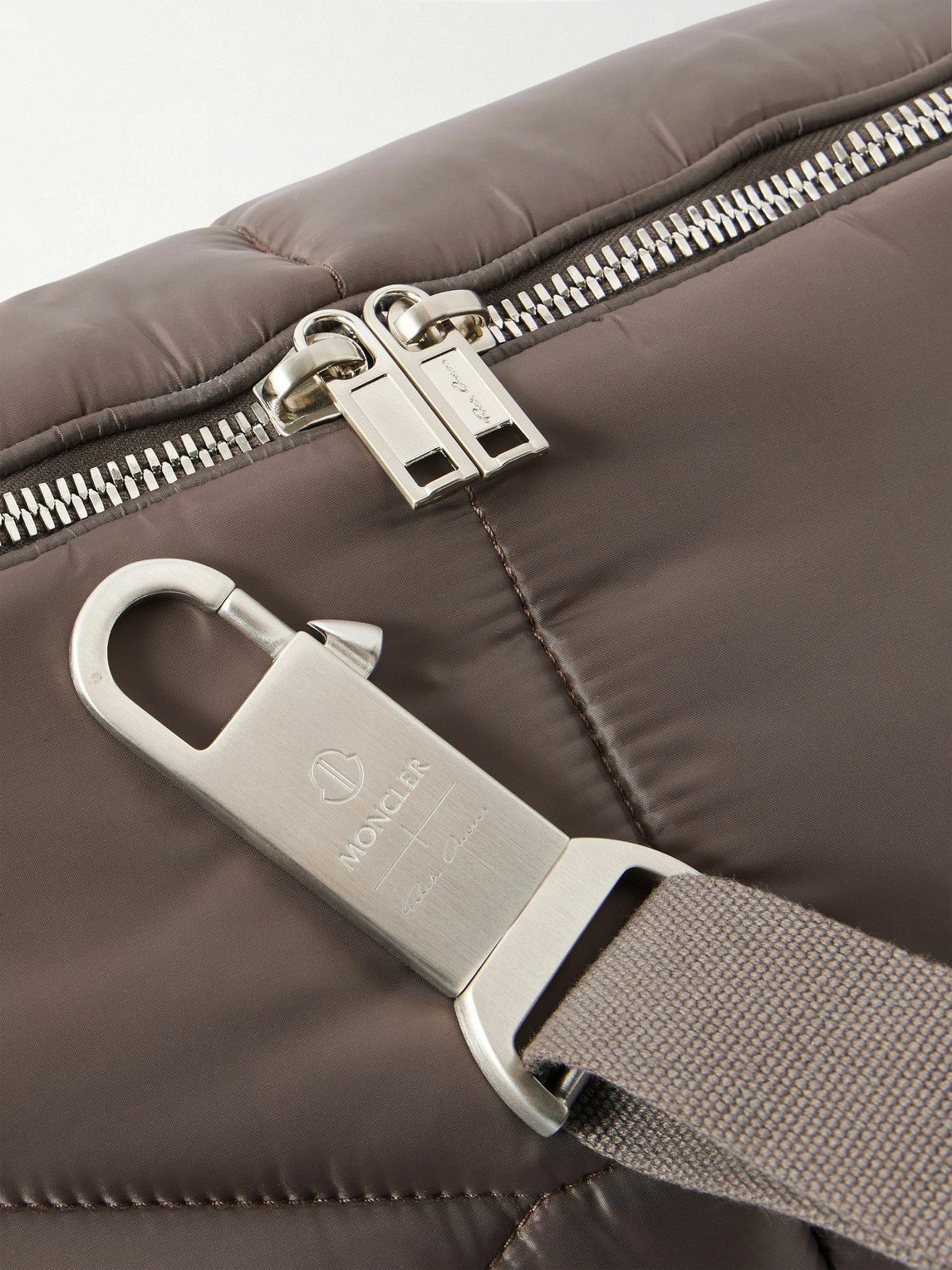 Rick Owens - Moncler Quilted Padded Shell Belt Bag