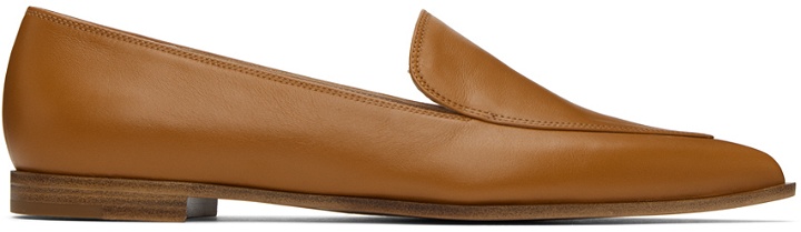 Photo: Gianvito Rossi Tan Perry Loafers