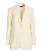 Theory Womens Blazer in Ivory