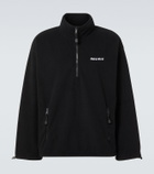 Miu Miu Fleece half-zip sweater