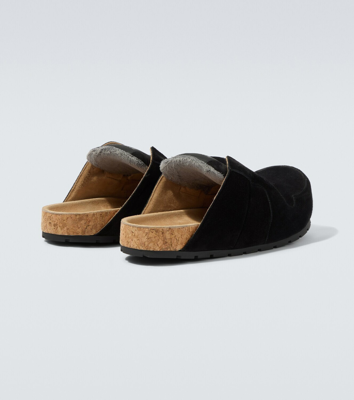 Balenciaga Dumbo suede slides