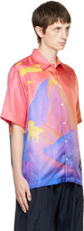 Stella McCartney Pink Fantasia Short Sleeve Shirt