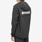 F.C. Real Bristol Men's 4Way Stretch Ventilation Anthem Jacket in Black