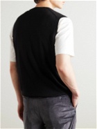John Smedley - Hadfield Merino Wool Sweater Vest - Black