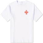 Last Resort AB Men's Cross T-Shirt in White