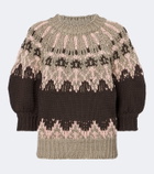 Altuzarra Marty Fair Isle cotton sweater