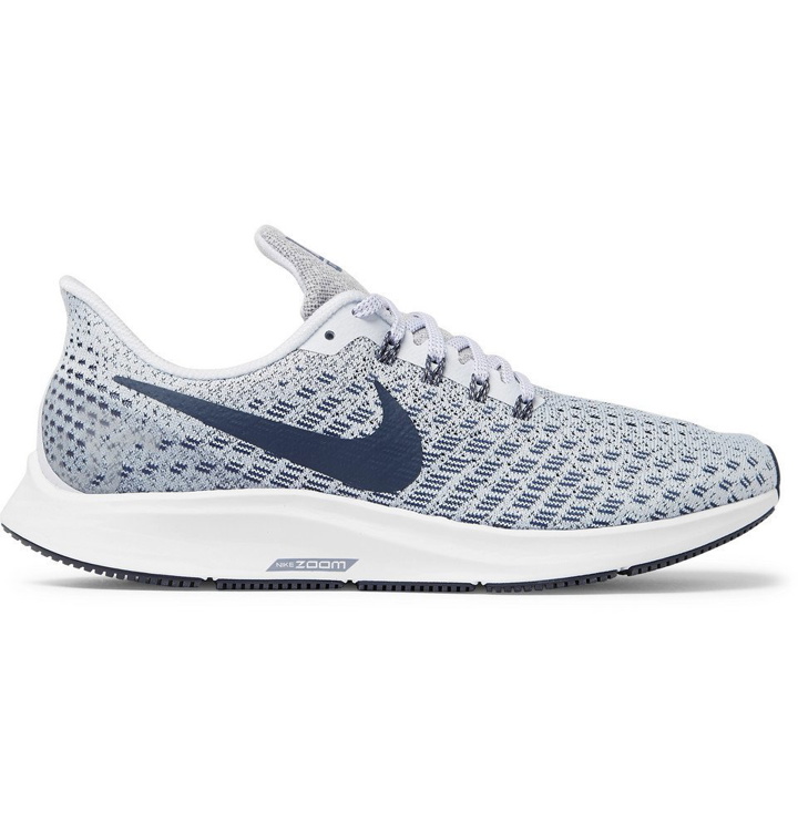Photo: Nike Running - Air Zoom Pegasus 35 Mesh Running Sneakers - Men - Light gray