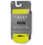 FALKE Ergonomic Sport System - RU4 Stretch-Knit No-Show Socks - Yellow