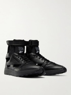 MAISON MARGIELA - Rebook Classic Leather High-Top Sneakers - Black
