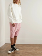 DRKSHDW by Rick Owens - Pods Straight-Leg Cotton-Ripstop Drawstring Shorts - Pink